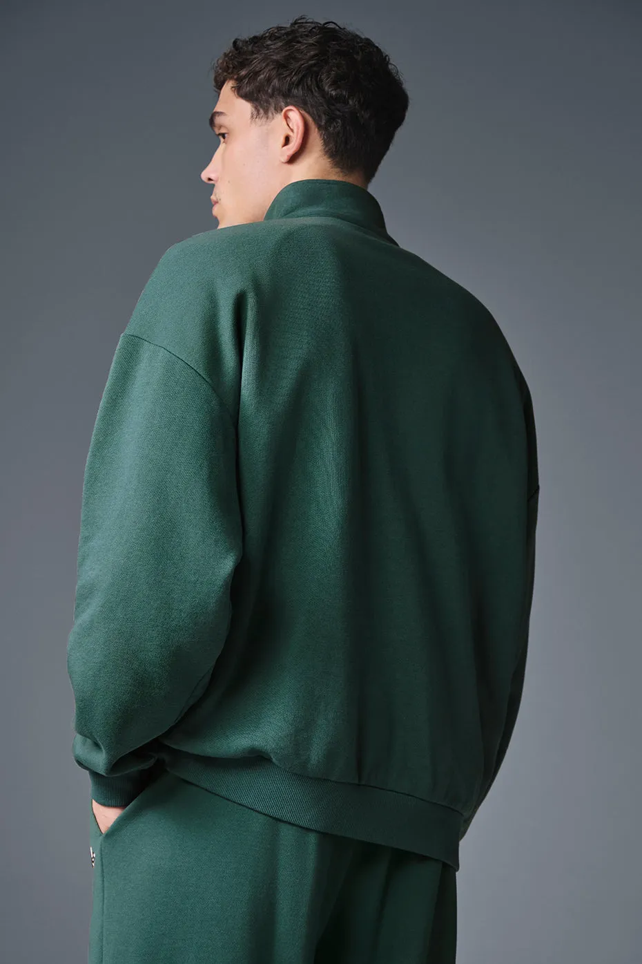 Accolade 1/4 Zip Pullover - Winter Ivy sold by Alo Yoga product image thumbnail 3