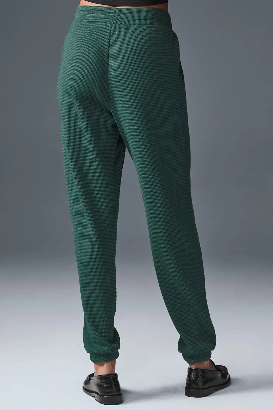 Waffle Weekend Escape Jogger - Winter Ivy sold by Alo Yoga product image thumbnail 4