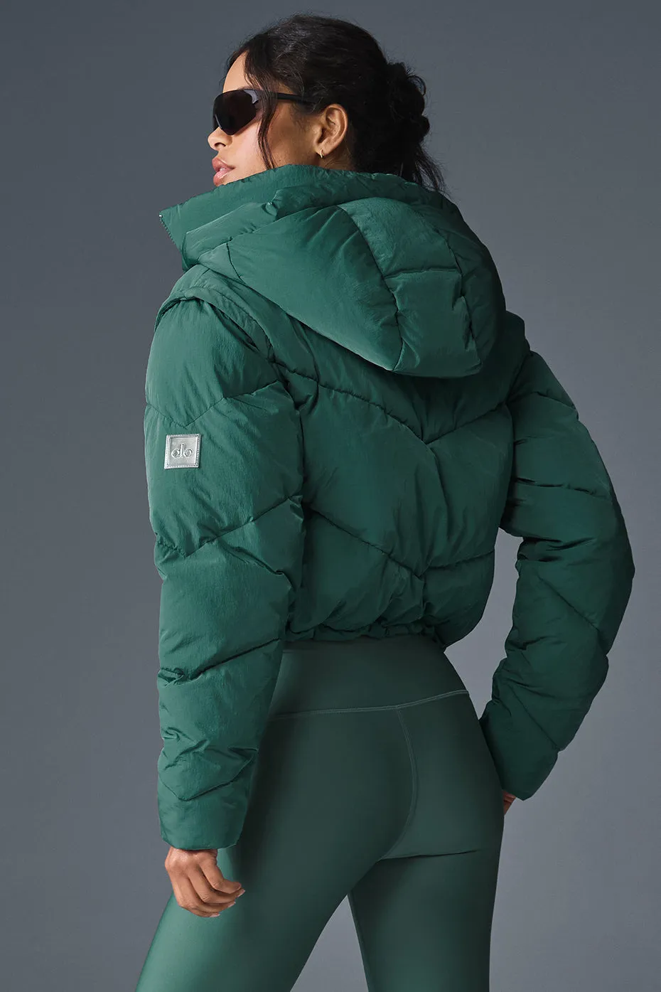 Glacier Puffer - Winter Ivy sold by Alo Yoga product image thumbnail 2