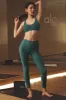 Alosoft High-Waist 7/8 Highlight Legging - Winter Ivy sold by Alo Yoga