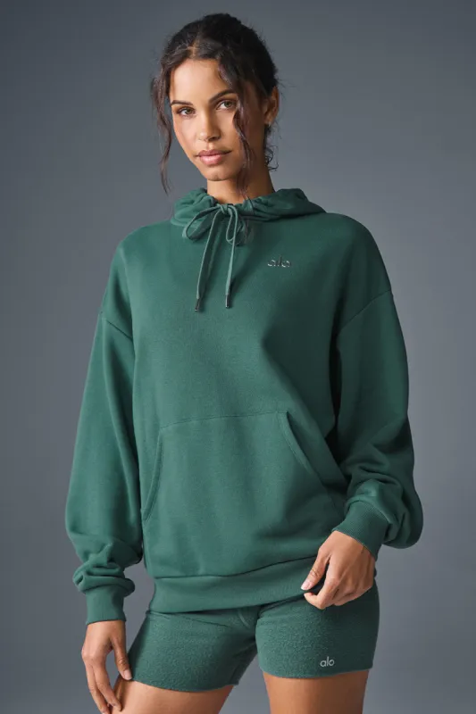 Accolade Hoodie - Winter Ivy sold by Alo Yoga