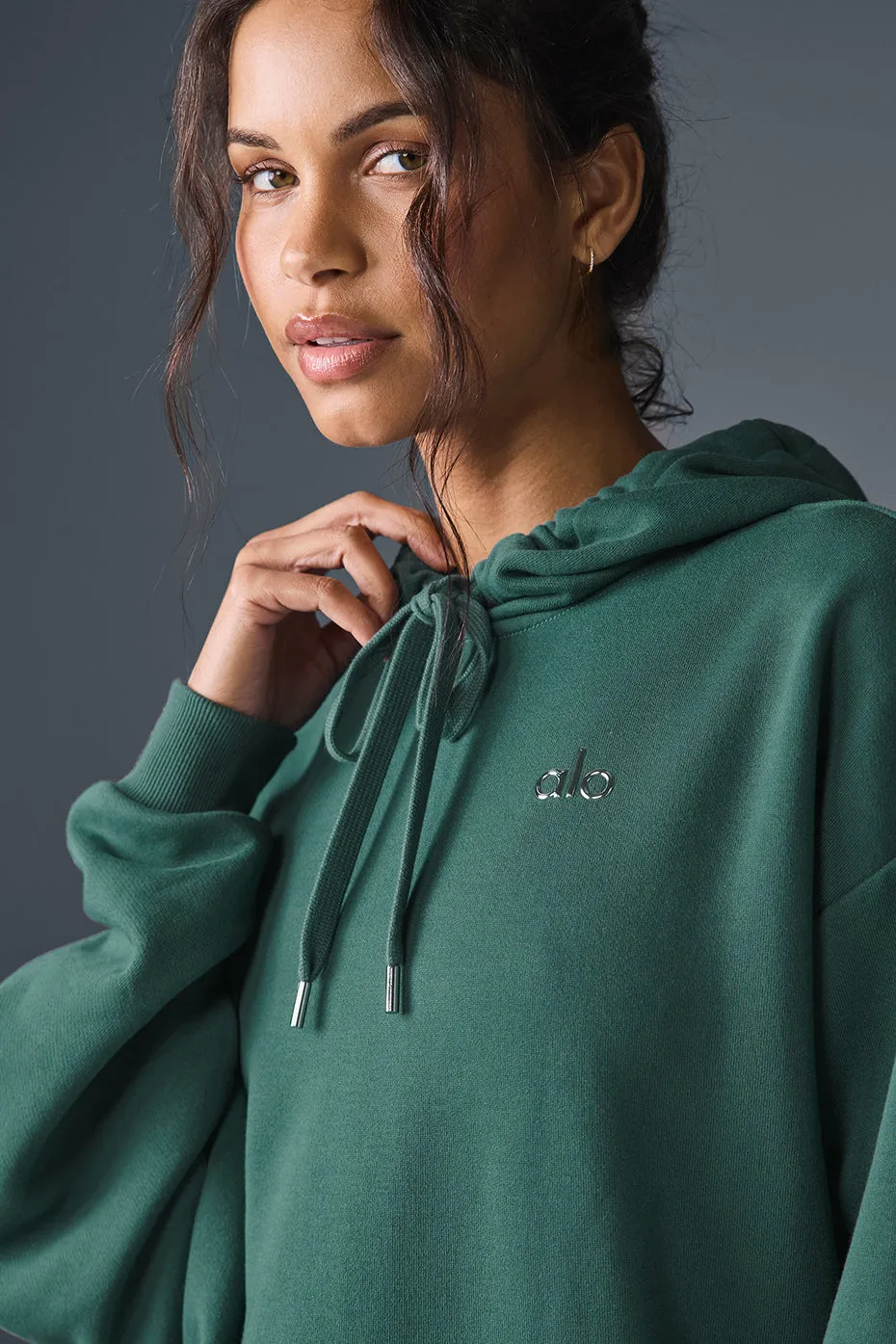 Accolade Hoodie - Winter Ivy sold by Alo Yoga product image thumbnail 3
