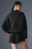 Accolade 1/4 Zip Pullover - Black sold by Alo Yoga