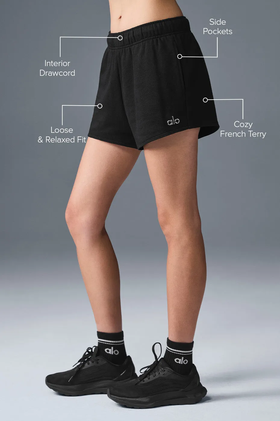 Accolade Short - Black sold by Alo Yoga product image thumbnail 2