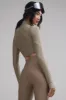 Airlift Winter Warm Ski Time Long Sleeve - Light Cocoa sold by Alo Yoga