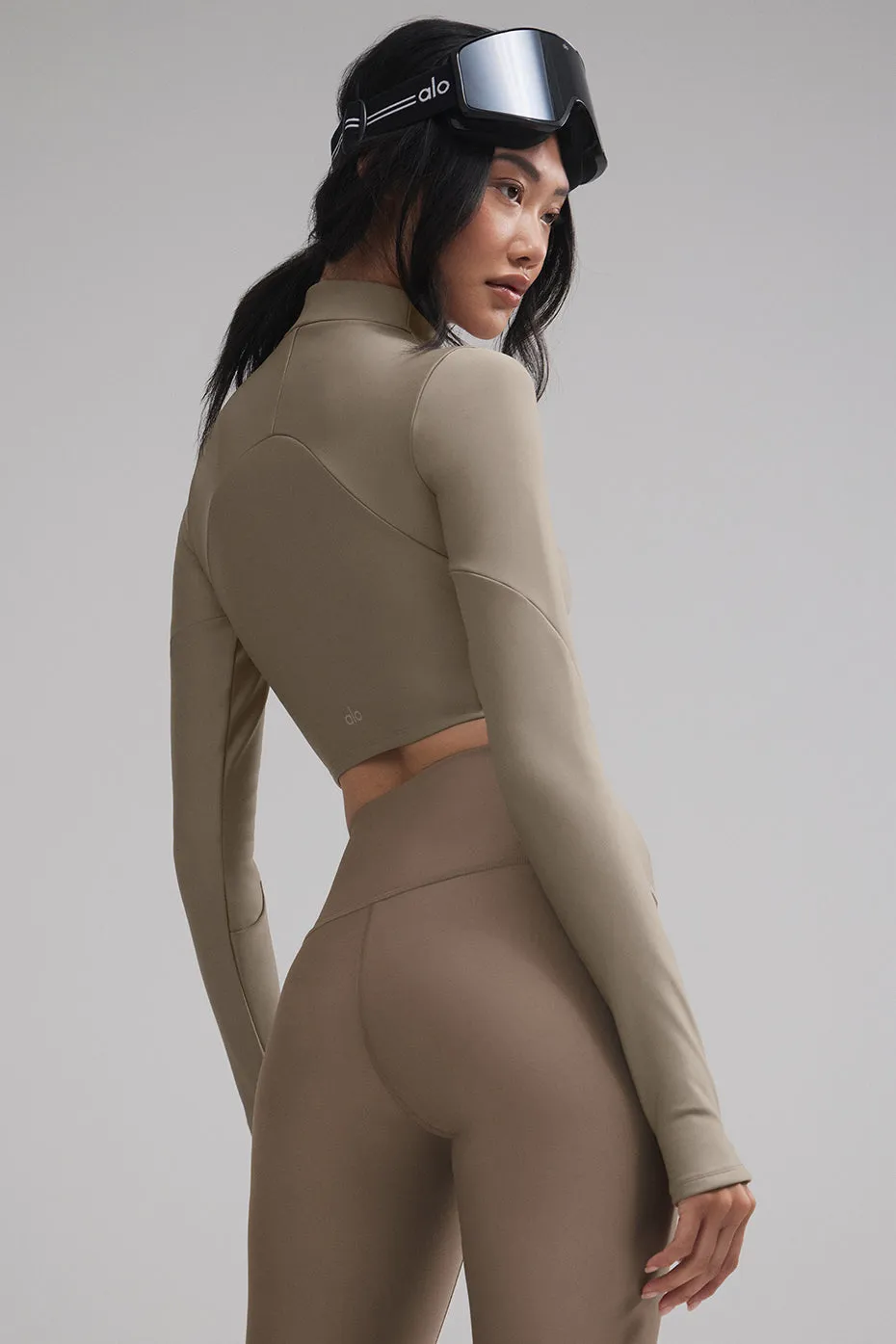 Airlift Winter Warm Ski Time Long Sleeve - Light Cocoa sold by Alo Yoga product image thumbnail 2