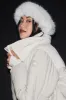 Snowfall Puffer Coat - White Oak sold by Alo Yoga