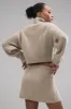 Winter Magic Cashmere Turtleneck - Flax Heather sold by Alo Yoga