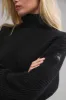 Winter Magic Cashmere Turtleneck - Black sold by Alo Yoga