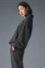 Accolade 1/4 Zip Pullover - Anthracite sold by Alo Yoga