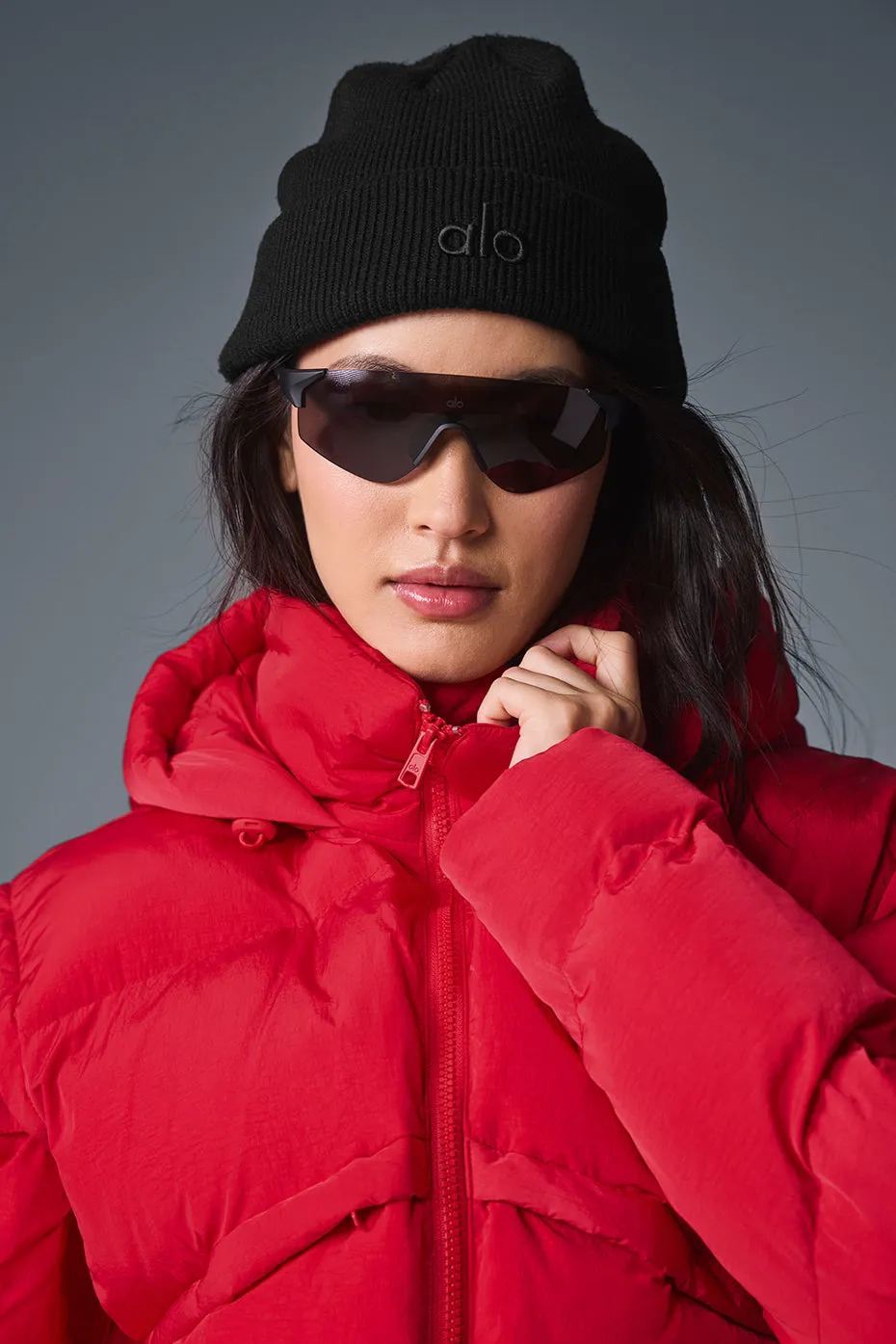 Glacier Puffer - Bold Red sold by Alo Yoga product image thumbnail 5