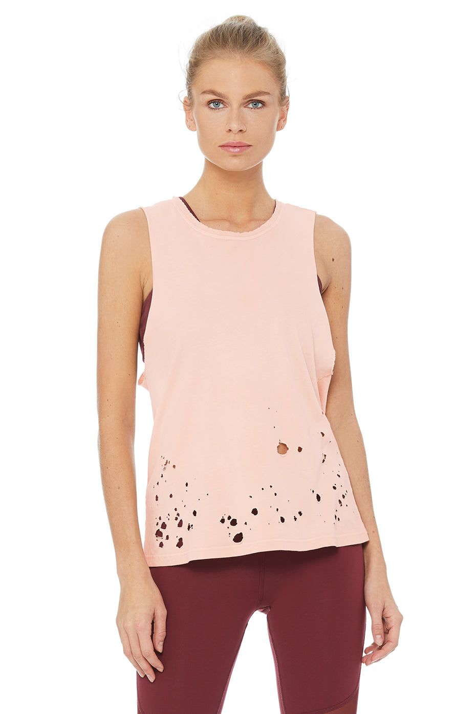 Distressed Tank - Nectar sold by Alo Yoga