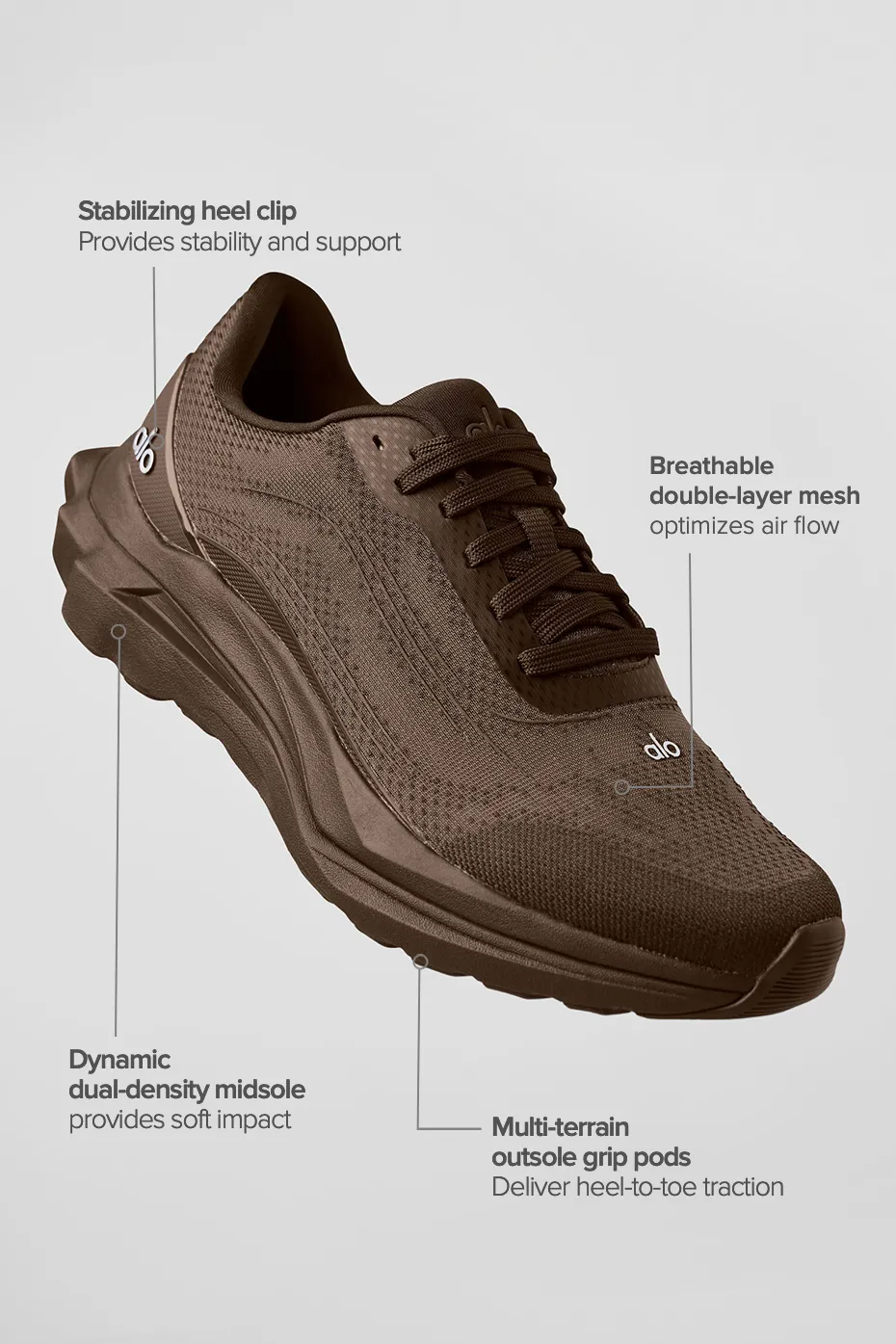 Alo Runner - Espresso sold by Alo Yoga product image thumbnail 2