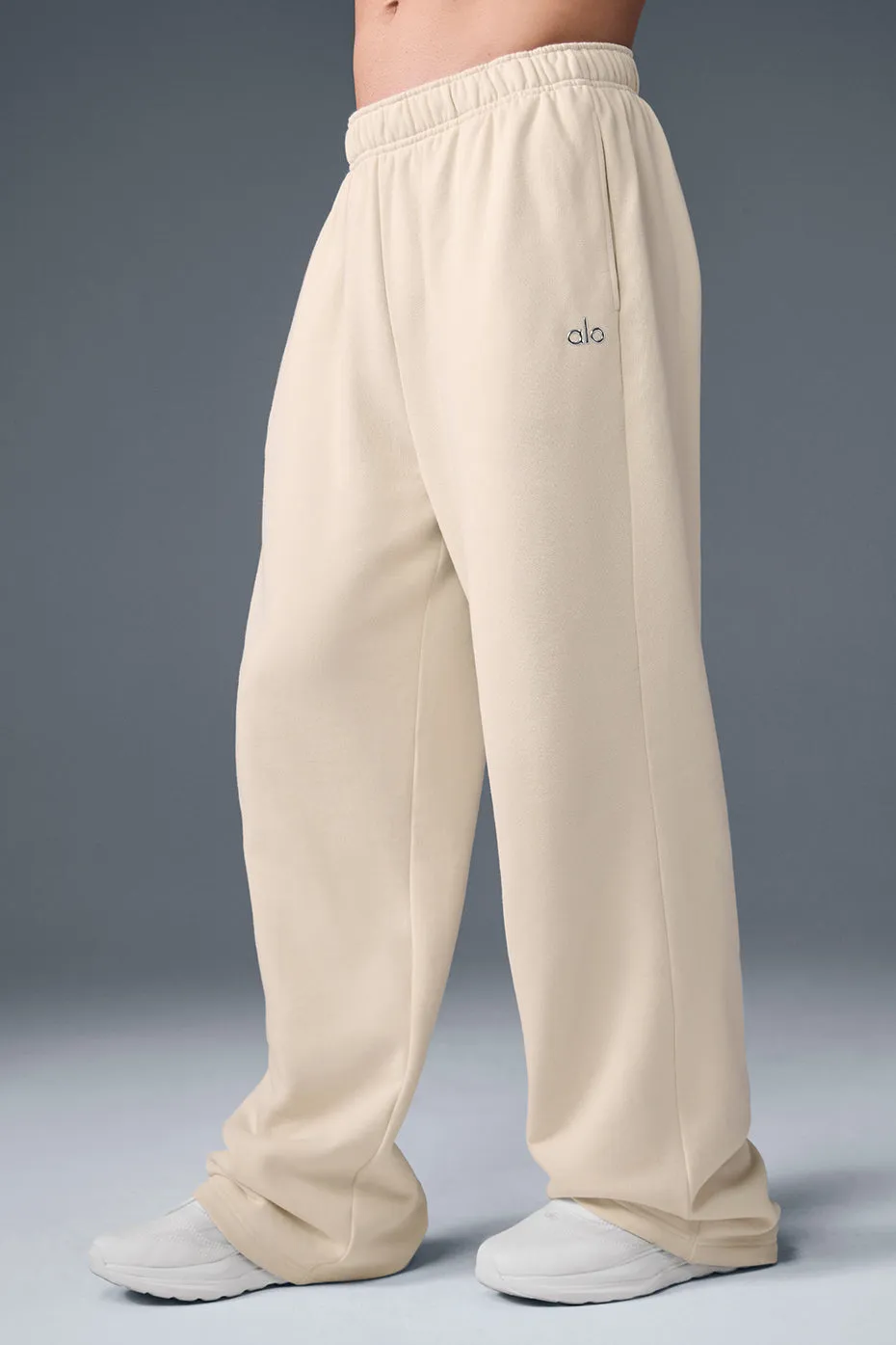 Accolade Straight Leg Sweatpant - Oat Milk sold by Alo Yoga product image thumbnail 3