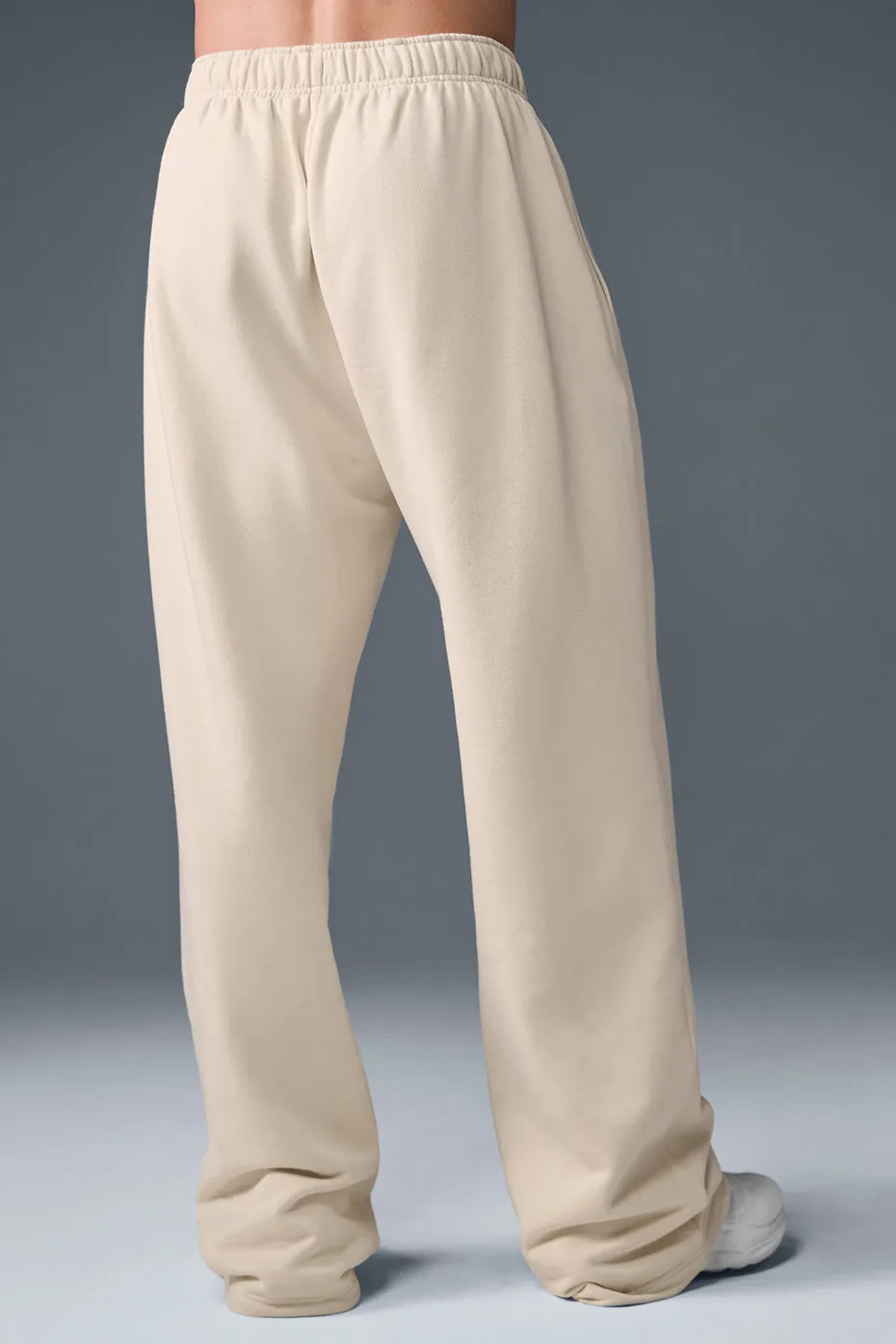 Accolade Straight Leg Sweatpant - Oat Milk sold by Alo Yoga product image thumbnail 2