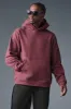 Renown Heavy Weight Hoodie - Burgundy Truffle sold by Alo Yoga
