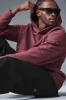 Renown Heavy Weight Hoodie - Burgundy Truffle sold by Alo Yoga