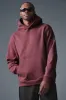 Renown Heavy Weight Hoodie - Burgundy Truffle sold by Alo Yoga