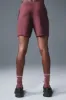7" Conquer React Performance Short - Burgundy Truffle sold by Alo Yoga