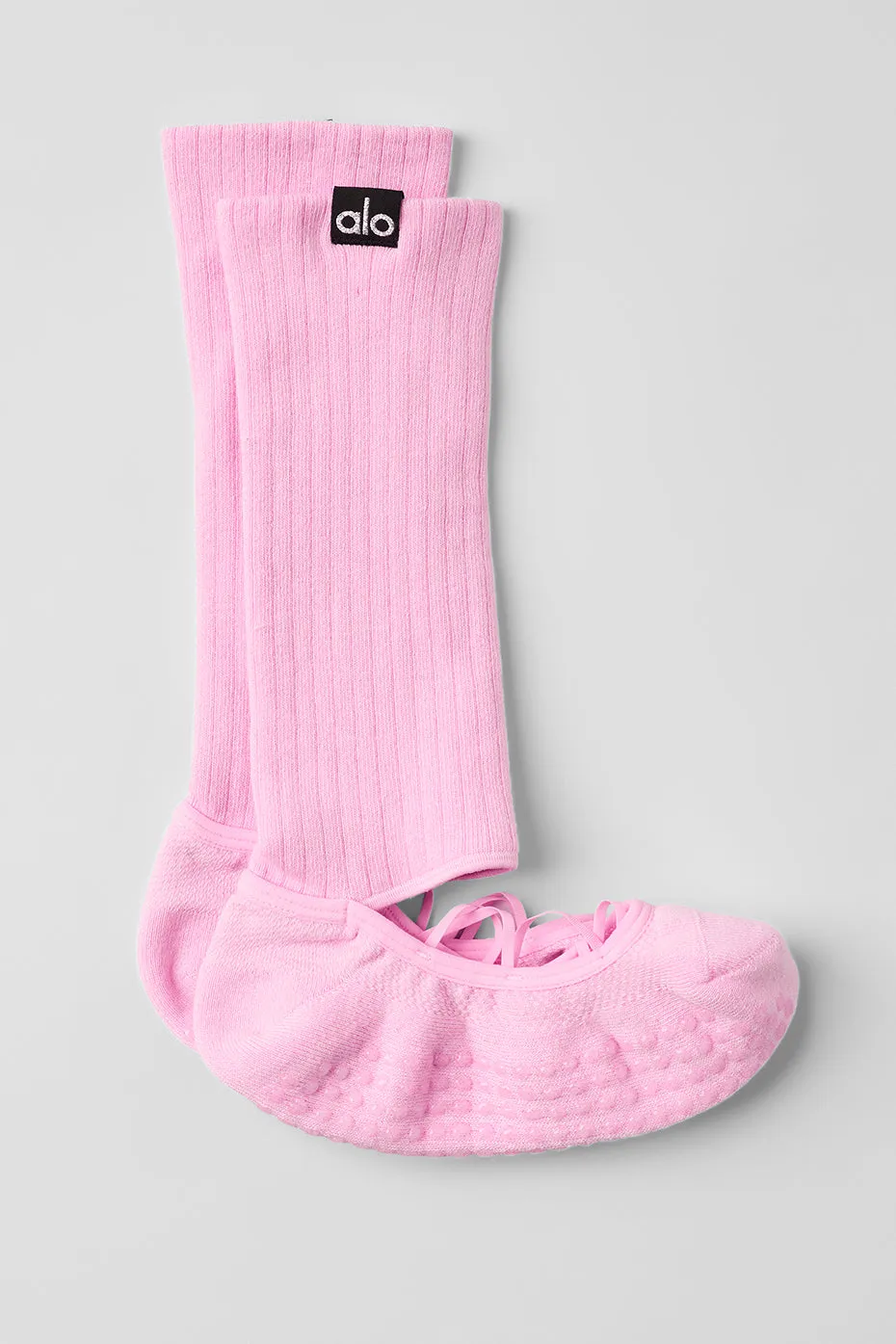 Women's Strappy Siren Grip Sock - Sweet Pink sold by Alo Yoga product image thumbnail 2