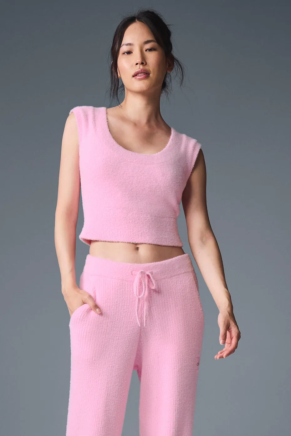 Snuggle Up Sweater Short Sleeve - Sweet Pink sold by Alo Yoga product image thumbnail 2