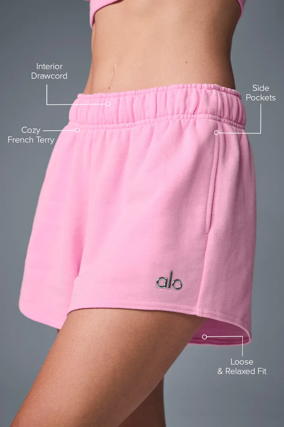 Accolade Short - Sweet Pink sold by Alo Yoga product image thumbnail 2