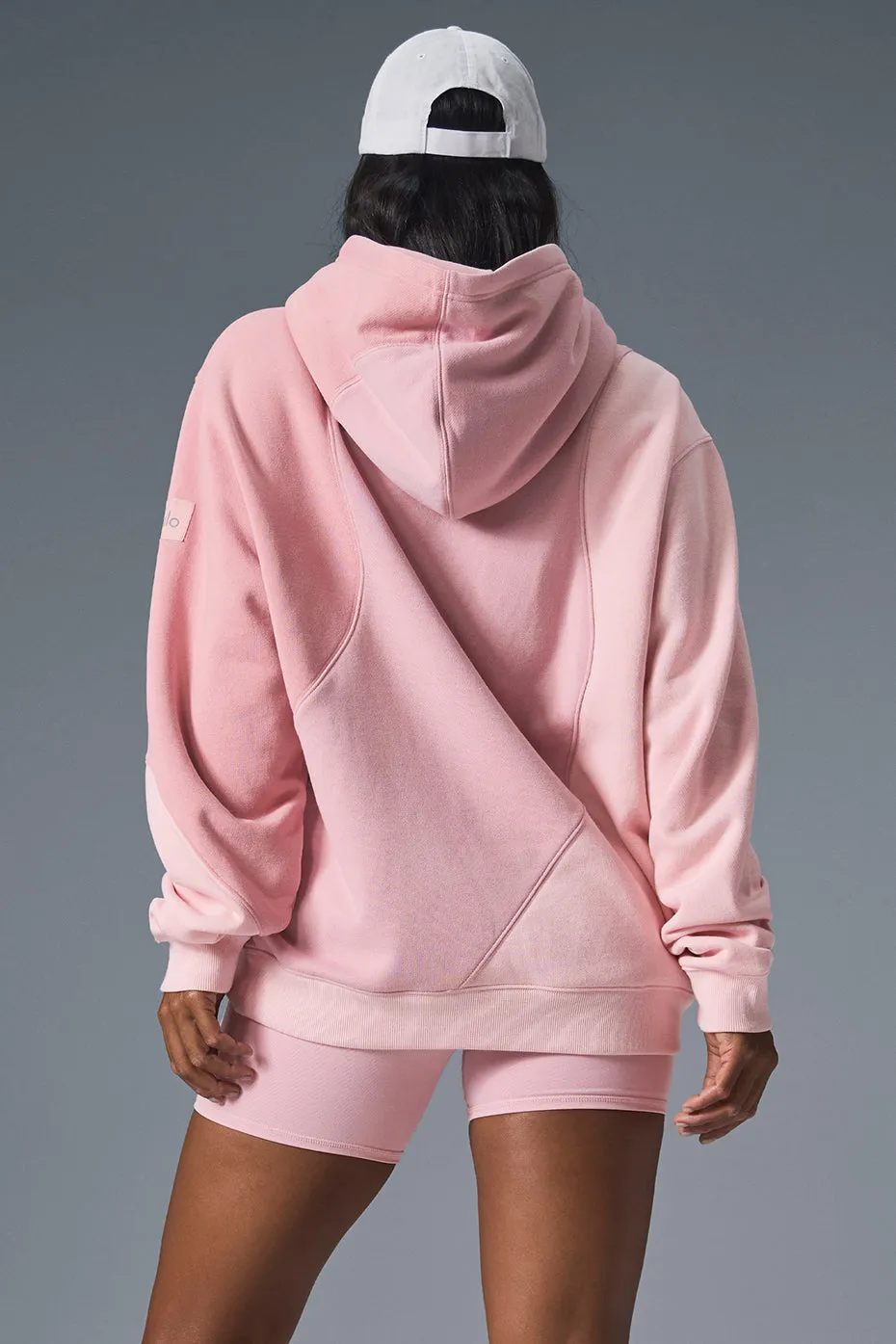 Make Waves Hoodie - Sunset Pink Tonal sold by Alo Yoga product image thumbnail 2