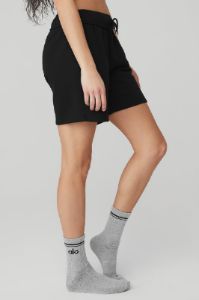 Unisex Half-Crew Throwback Sock (2 Pack) - Athletic Heather Grey sold by Alo Yoga