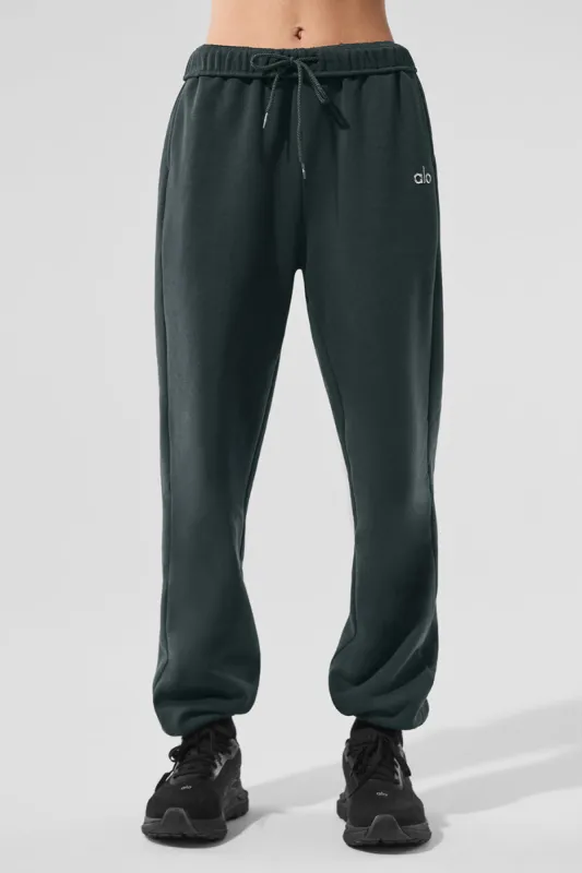 Accolade Sweatpant - Charcoal Green sold by Alo Yoga