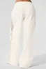 High-Waist Origin Wide Leg Track Pant - Ivory sold by Alo Yoga