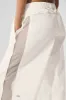High-Waist Origin Wide Leg Track Pant - Ivory sold by Alo Yoga