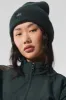 Everyday Beanie - Charcoal Green sold by Alo Yoga