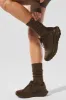 Unisex Scrunch Sock - Espresso sold by Alo Yoga