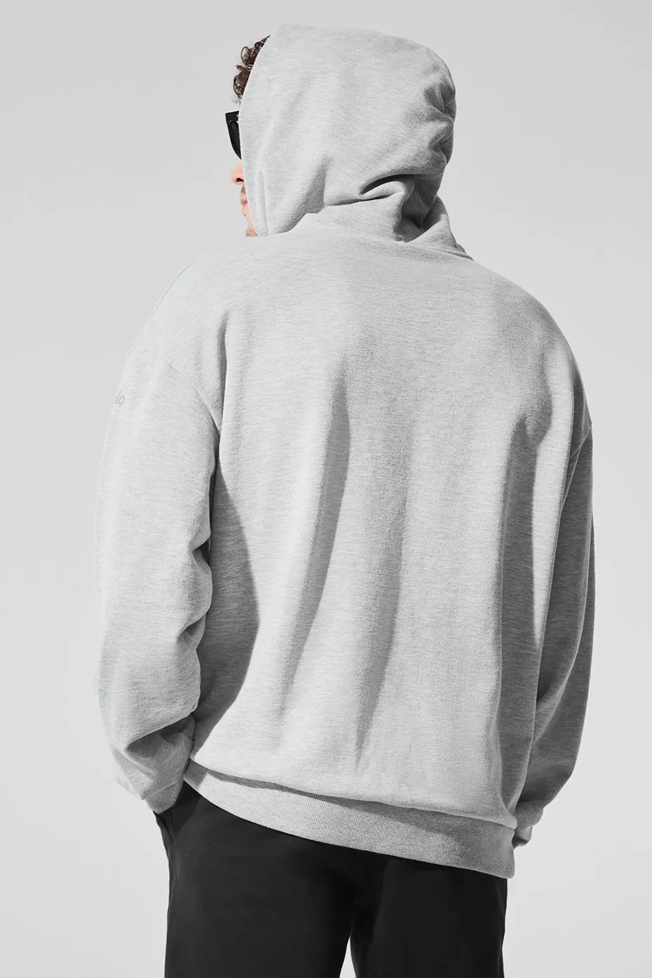 Chill Hoodie - Athletic Heather Grey sold by Alo Yoga product image thumbnail 3