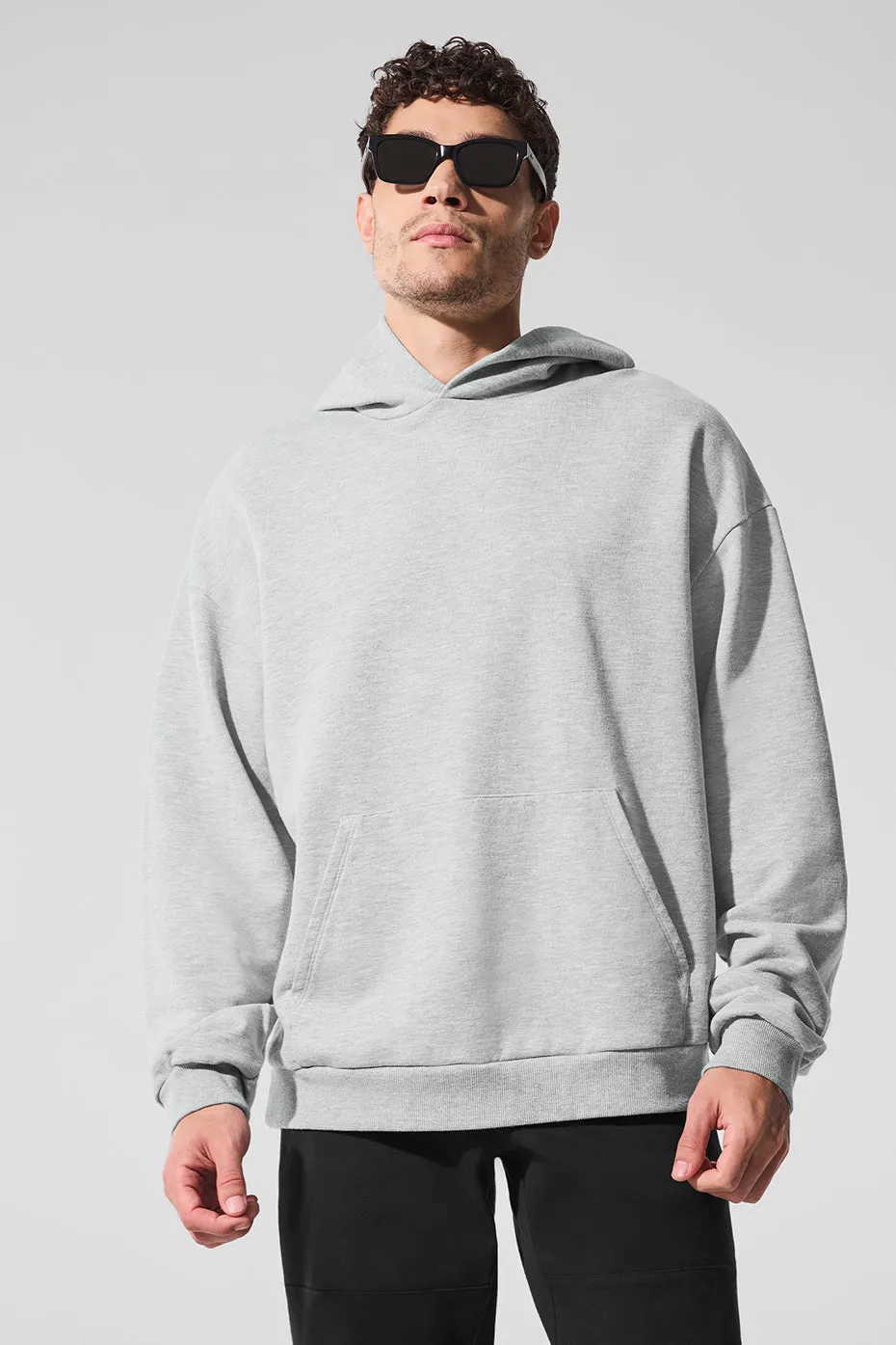 Chill Hoodie - Athletic Heather Grey sold by Alo Yoga product image thumbnail 4