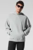 Chill Hoodie - Athletic Heather Grey sold by Alo Yoga