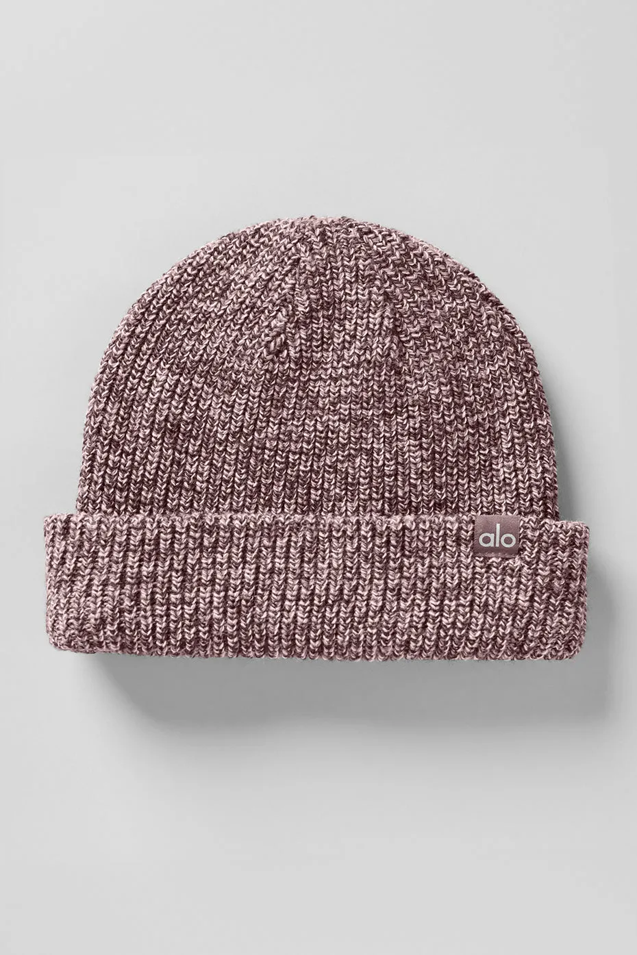 Marl Beanie - Mushroom Marl sold by Alo Yoga