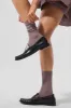 Unisex Half-Crew Understated Sock - Mushroom sold by Alo Yoga