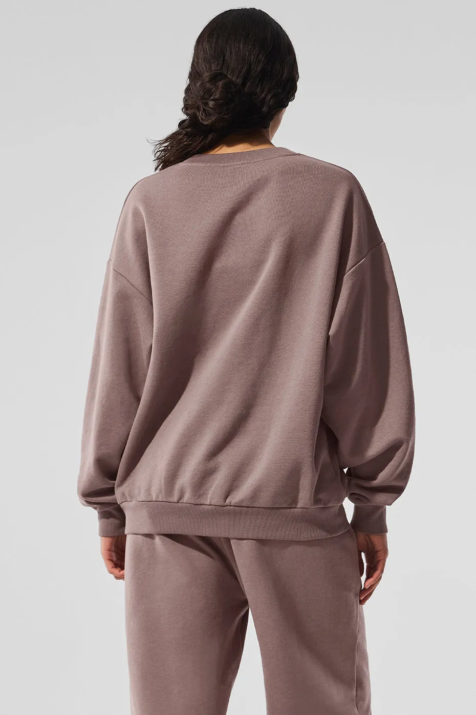 Accolade Crew Neck Pullover - Mushroom sold by Alo Yoga product image thumbnail 2