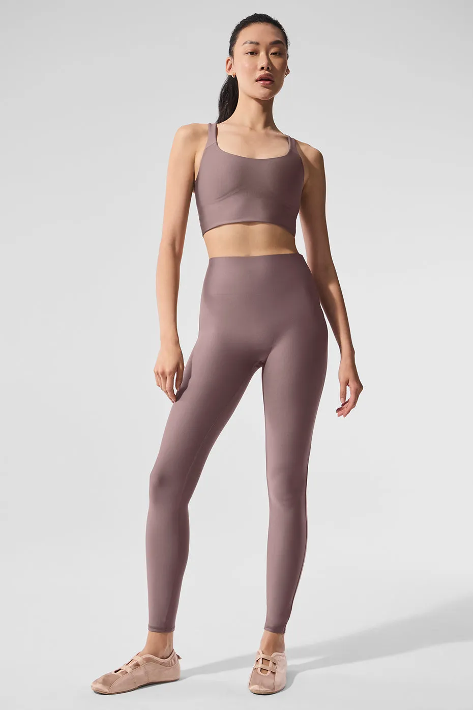 Airlift High-Waist Sleek Legging - Mushroom sold by Alo Yoga product image thumbnail 5