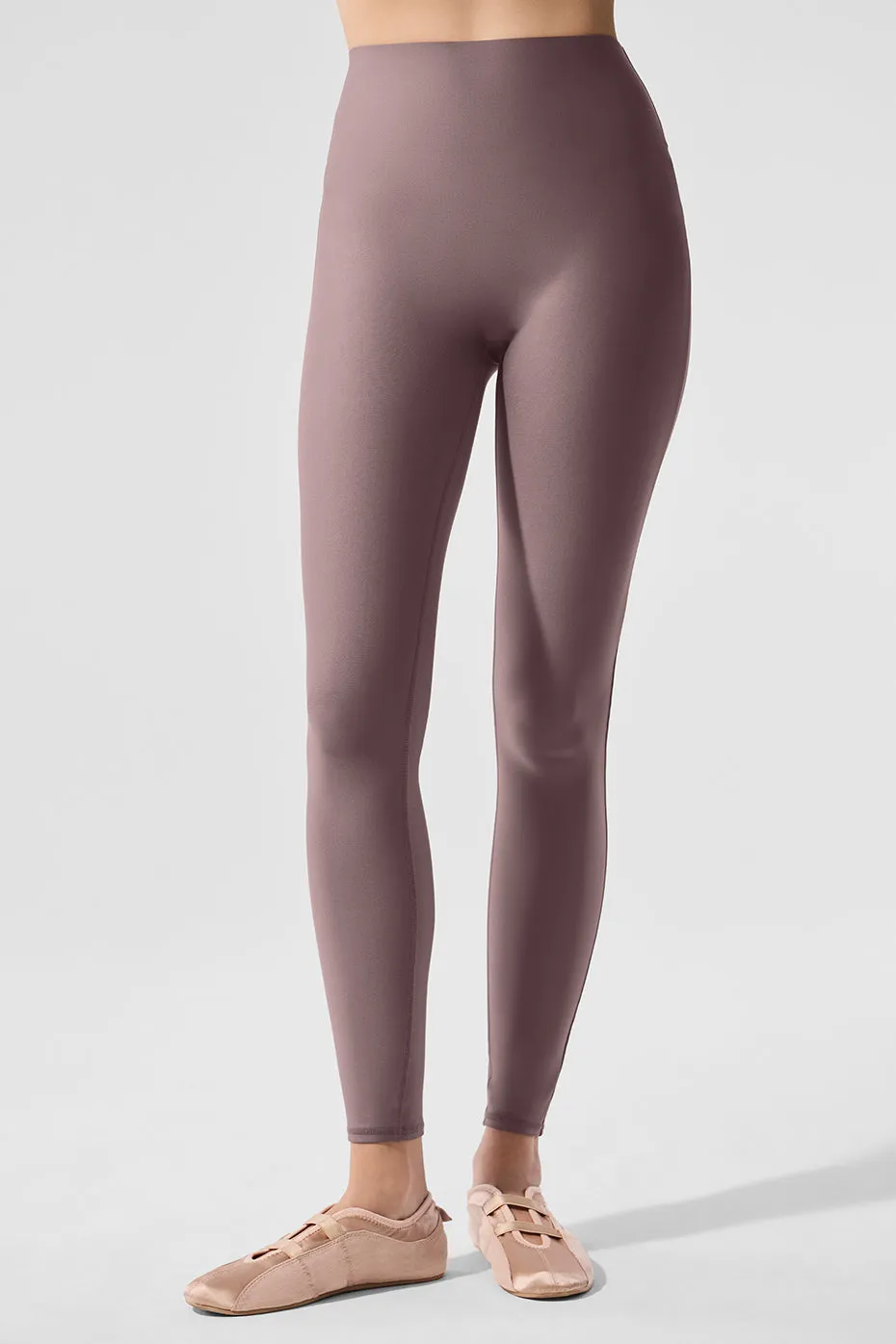 Airlift High-Waist Sleek Legging - Mushroom sold by Alo Yoga
