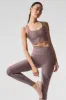 Airlift Sleek Bra Tank - Mushroom sold by Alo Yoga