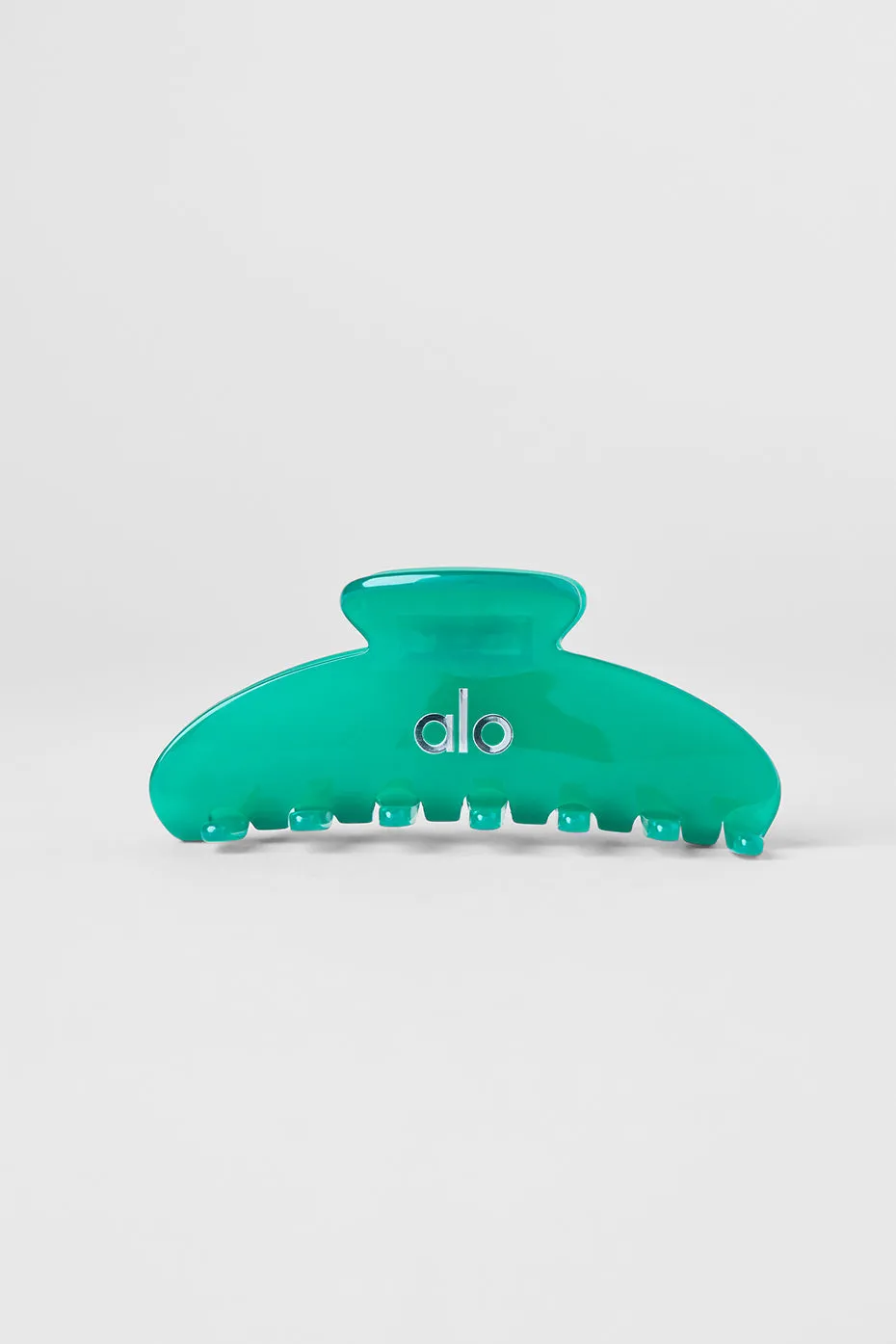 90's Claw Clip - Spruce Green Clear sold by Alo Yoga product image thumbnail 3