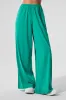 Breezy Wide Leg Pant - Spruce Green sold by Alo Yoga