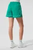 Motivate Track Short - Spruce Green/White sold by Alo Yoga