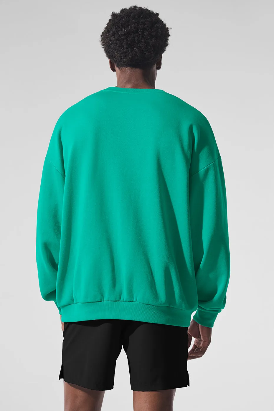 Accolade Crew Neck Pullover - Spruce Green sold by Alo Yoga product image thumbnail 2