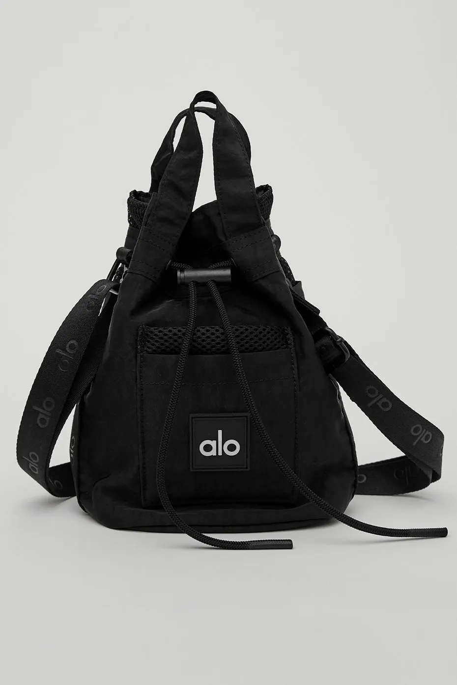 Cross Body Bucket Bag - Black sold by Alo Yoga