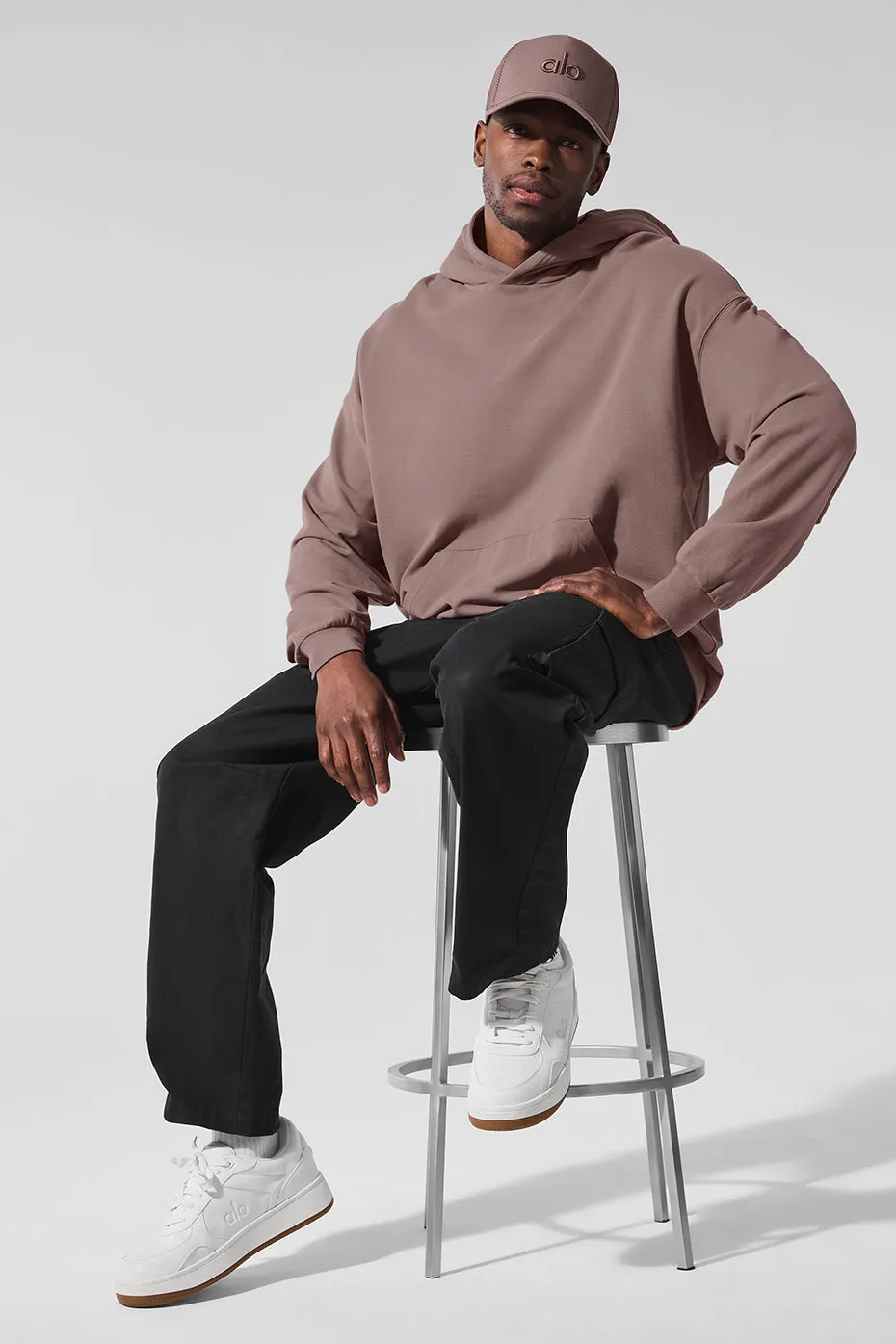 Double Take Hoodie - Mushroom sold by Alo Yoga product image thumbnail 4