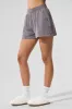 Washed Low Key Sweat Short - Cool Grey Wash sold by Alo Yoga