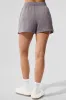 Washed Low Key Sweat Short - Cool Grey Wash sold by Alo Yoga